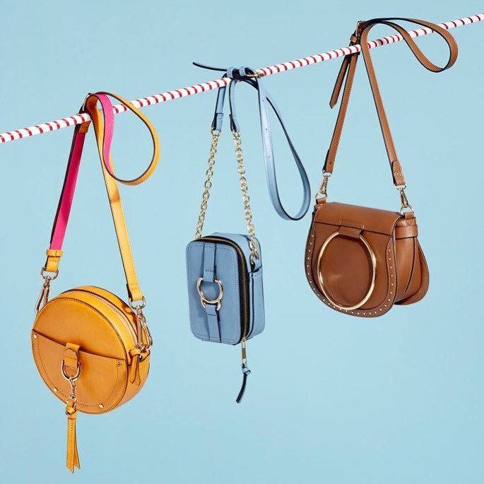 сумки женские желтая голубая коричневая