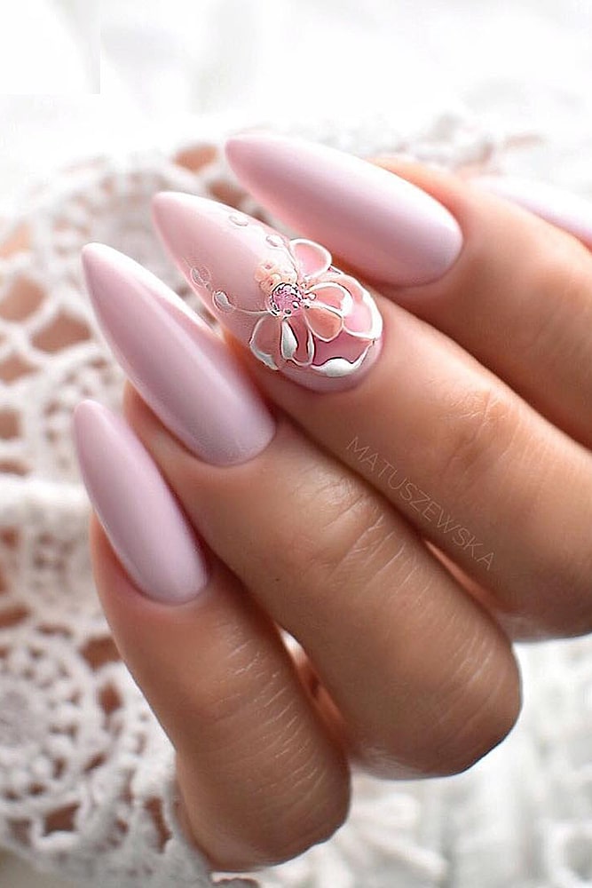 гель лак дизайн роза