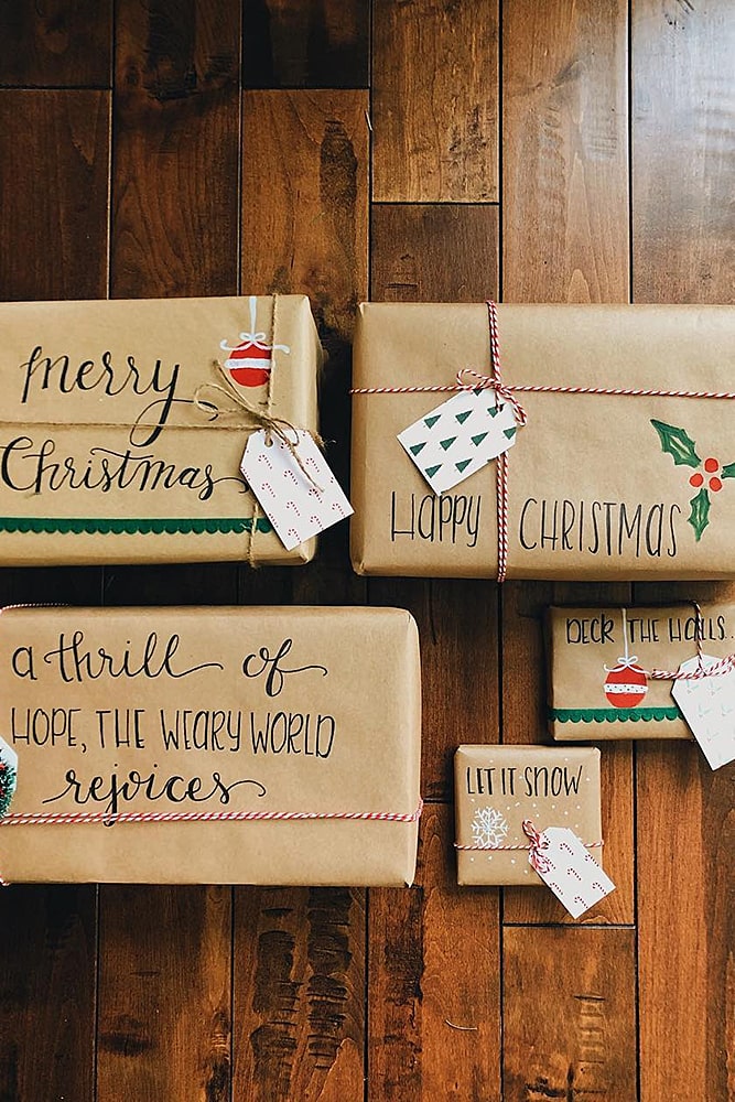 как упаковать подарок