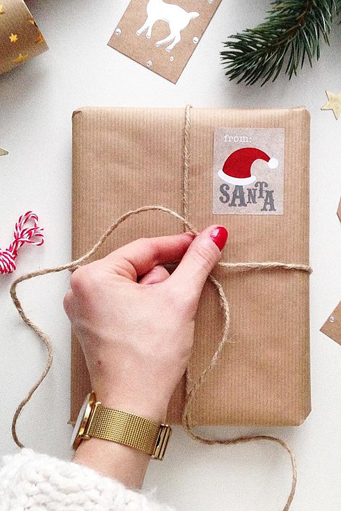 как упаковать подарок