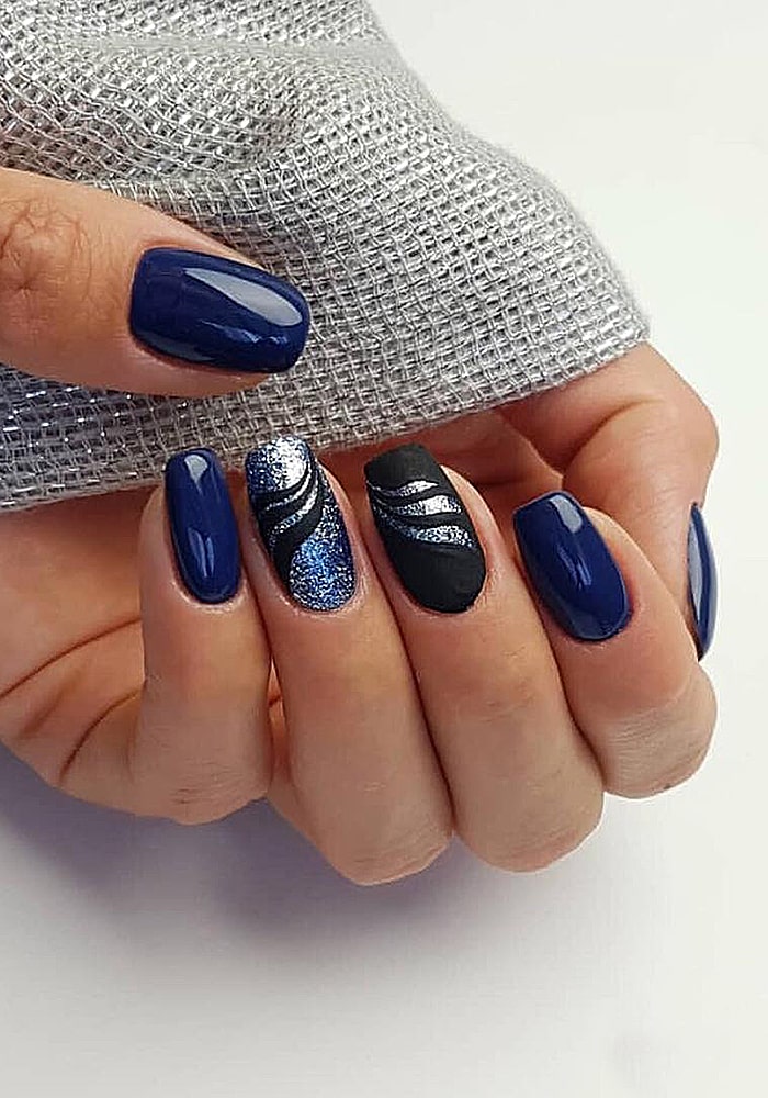 втирка для ногтей втирка серебряные волны