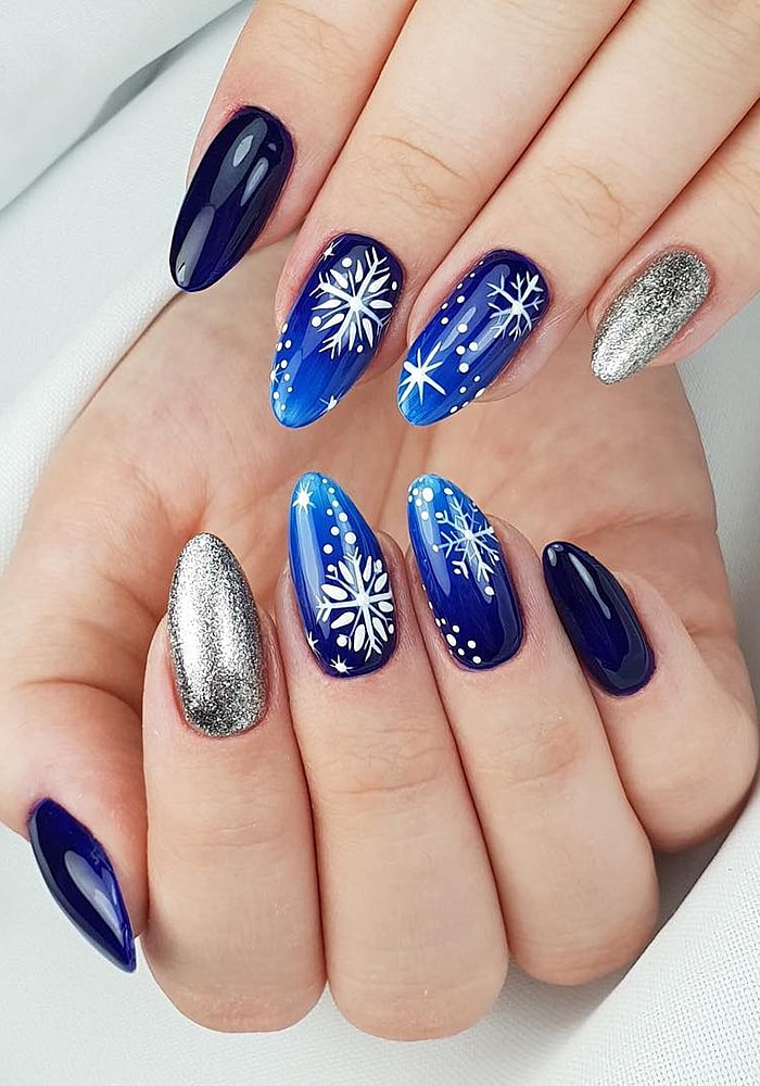 втирка для ногтей втирка снежинка