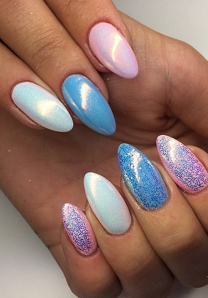 втирка для ногтей сиреневая втирка