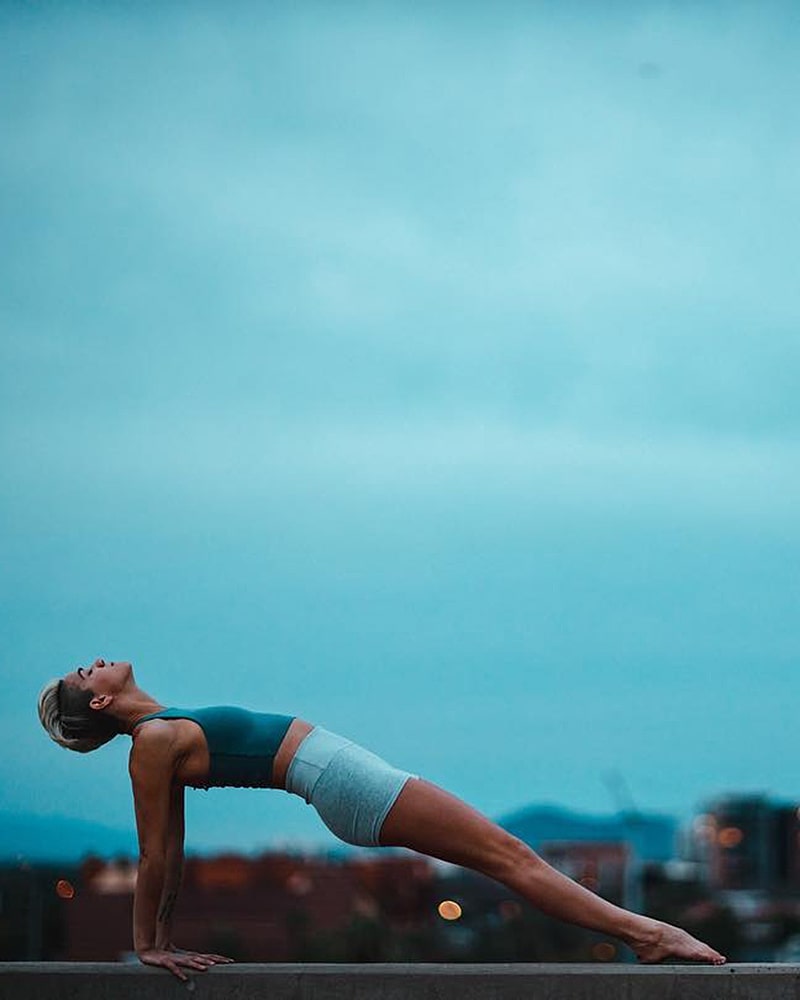 упражнения для похудения планка обратная