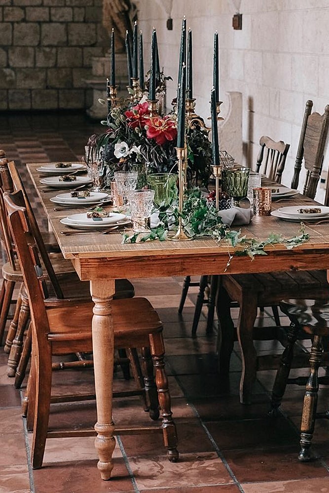 игра престолов свадьба декор стол для банкета