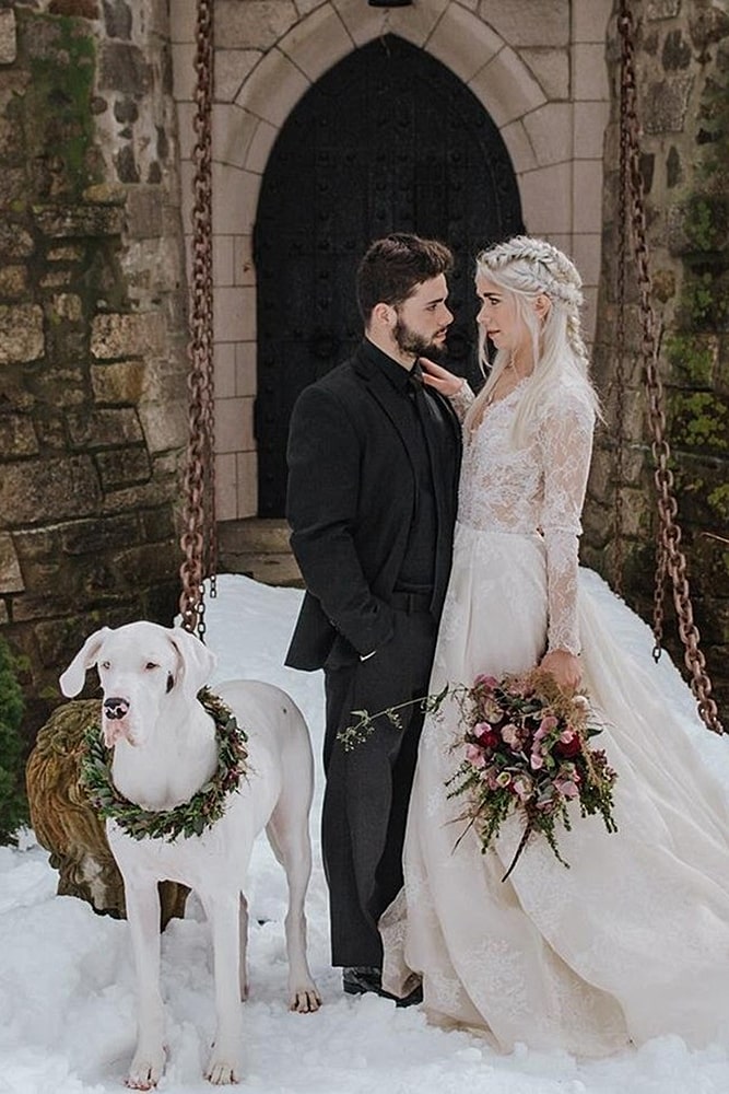 игра престолов свадьба пара молодоженов в образах