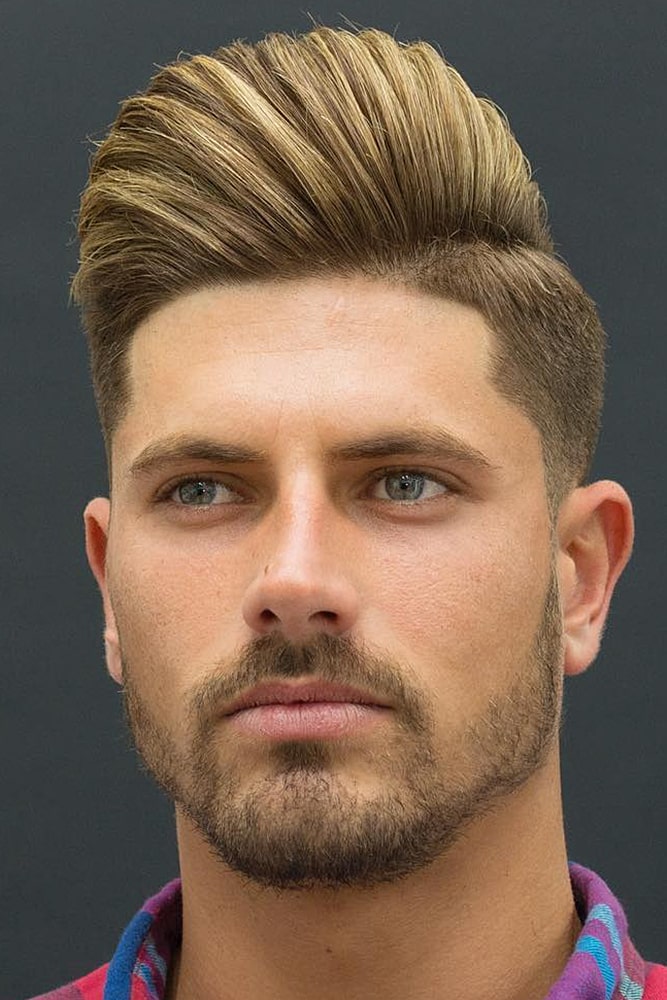  мужские стрижки короткие рокабилити