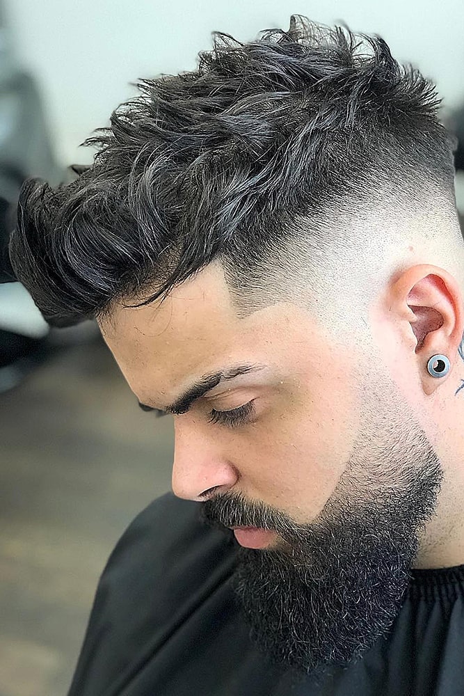 мужские стрижки щетина