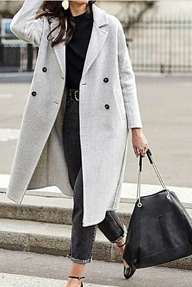 кардиган серый стильный кардиган