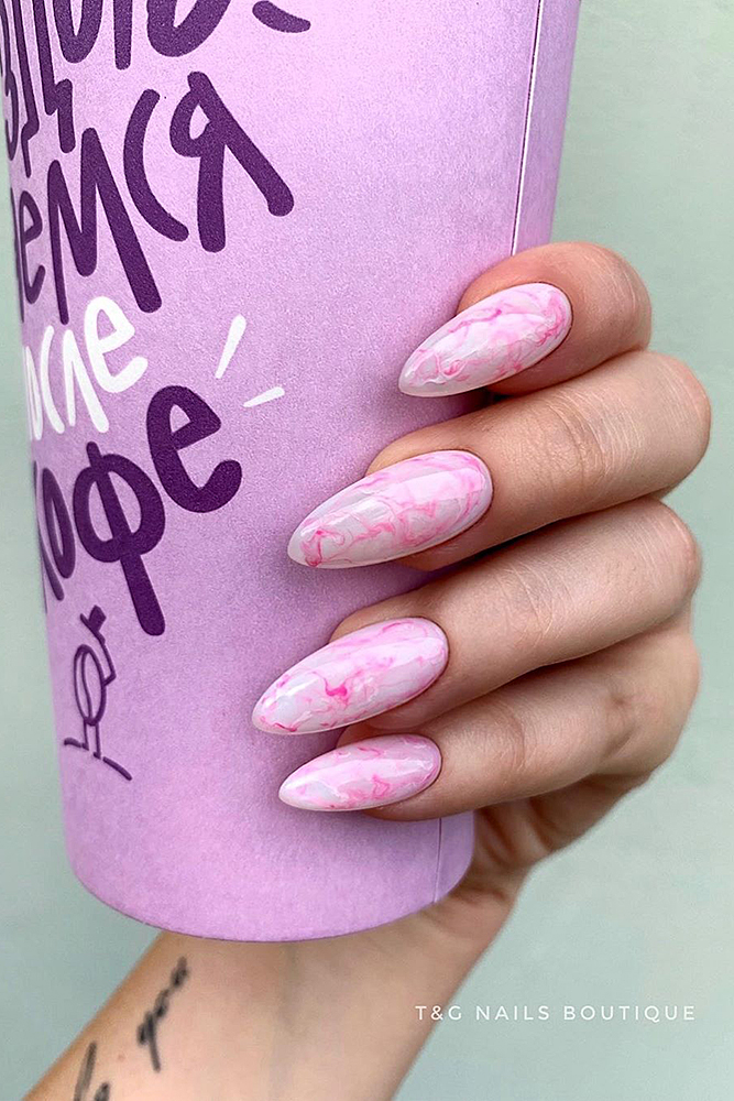 нежный маникюр нежно розовый маникюр камуфляж