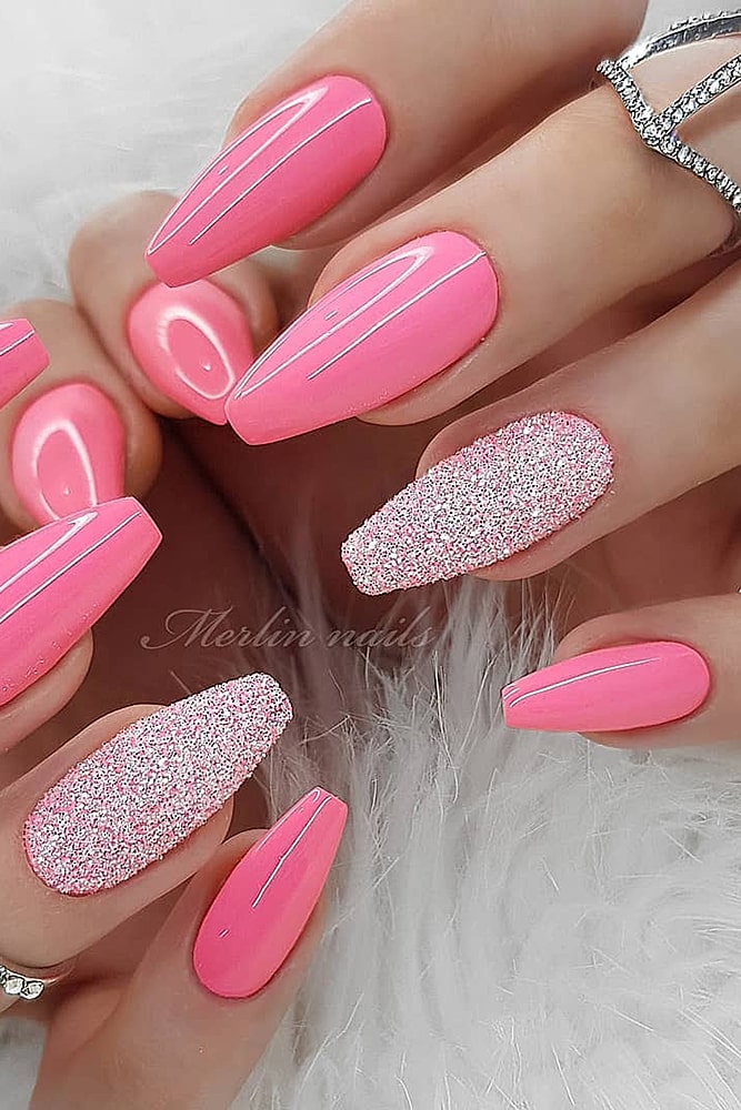 новогодний маникюр икорный