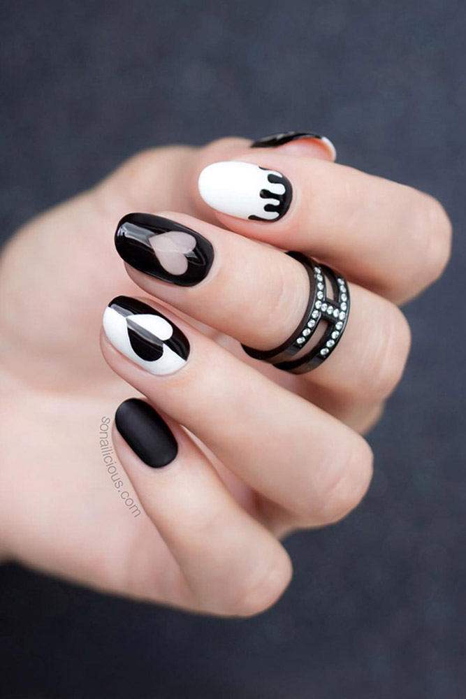 маникюр день святого валентина языческий