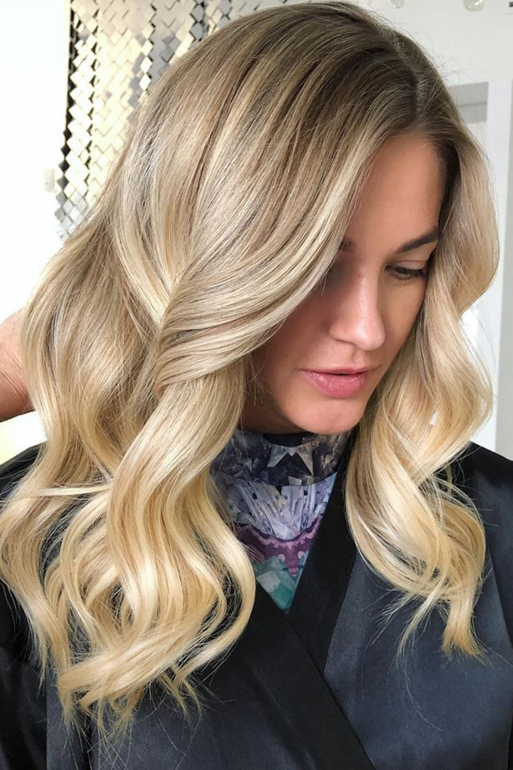 модные стрижки длинные пряди