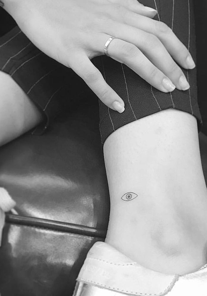 маленькие татуировки глаз