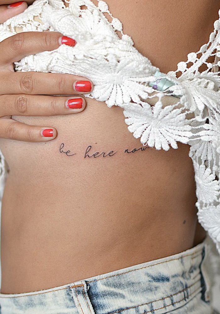 маленькие татуировки для девушек