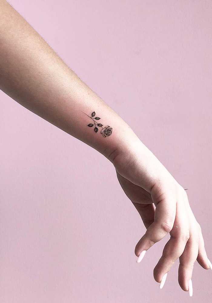 маленькие татуировки на руке