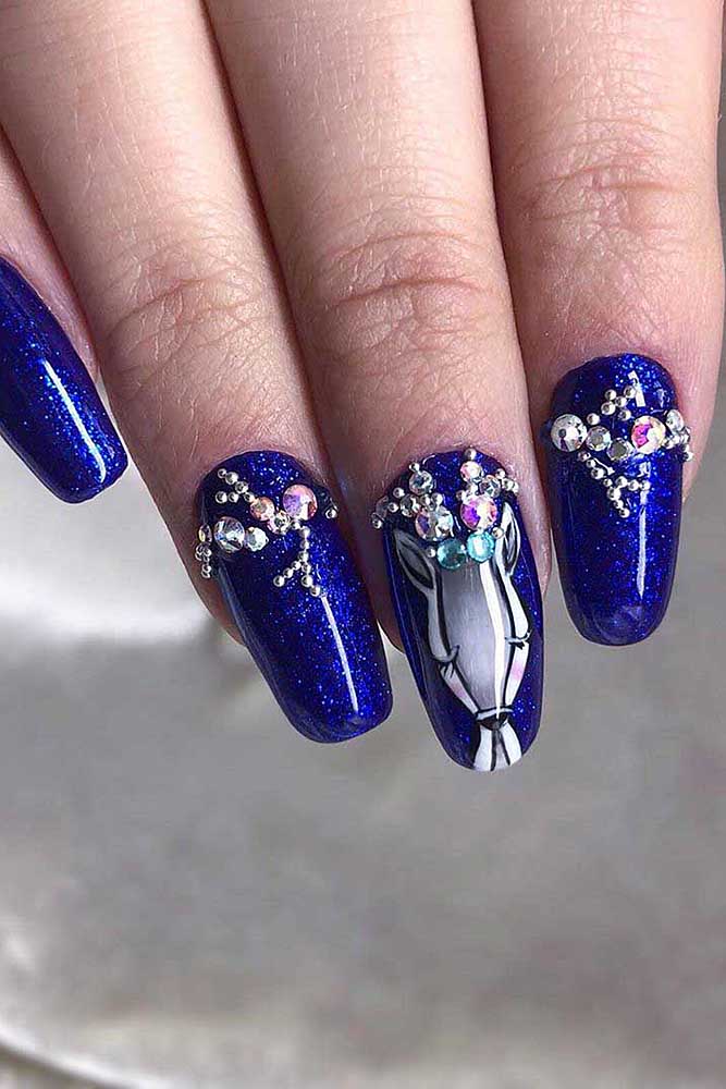 модный маникюр новый год