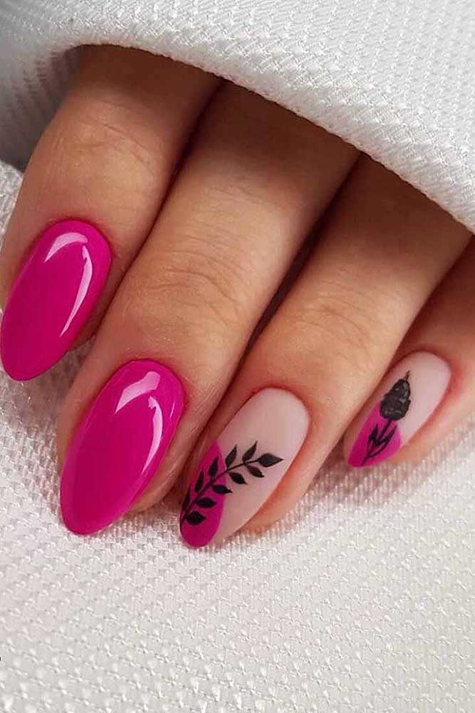 модный маникюр цикломен