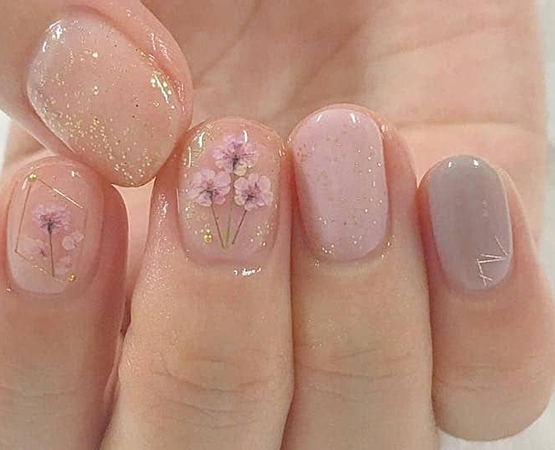 японский маникюр покрытие