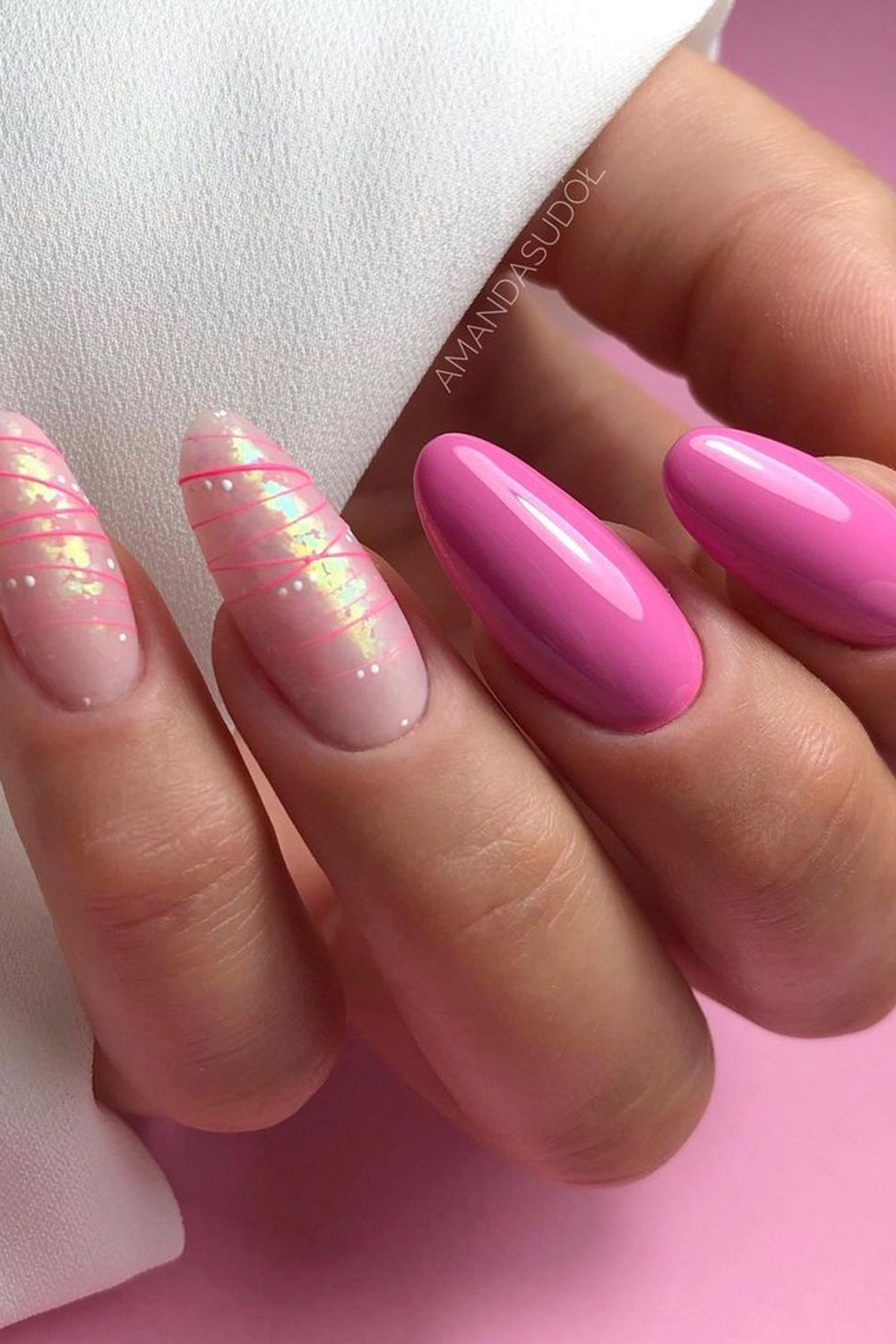 модный маникюр цикломен